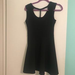 Strapped Black Dress